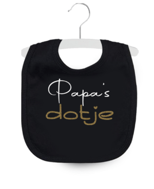 Slabbetje bedrukken Papa's dotje