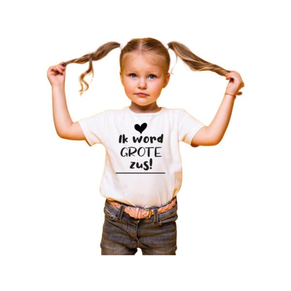 Kinder shirt grote zus