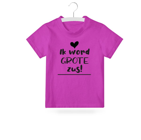 Kinder shirt grote zus