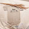 Romper kraam cadeau bedrukken 'New to the crew'
