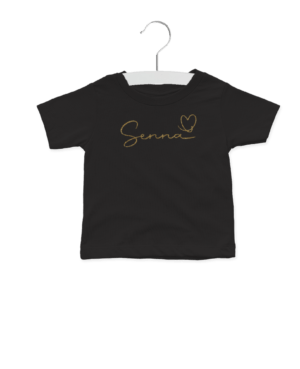 Baby shirtje bedrukken Naam