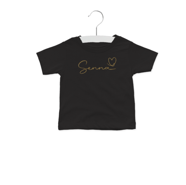 Baby shirtje bedrukken Naam