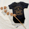 Rompertje bedrukken 'Best Dad'