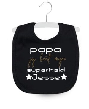 Slabbetje bedrukken met naam Vaderdag