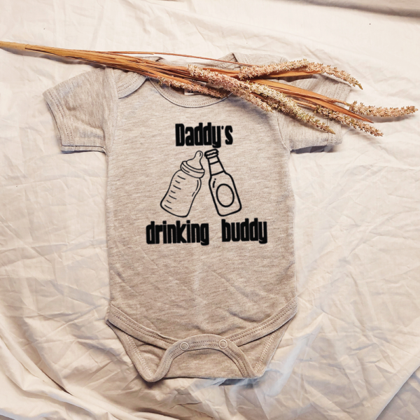 Rompertje 'Daddy Drinking buddy' - Afbeelding 4