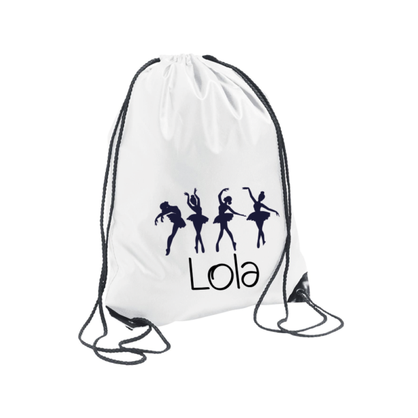 Tas ballerina met naam