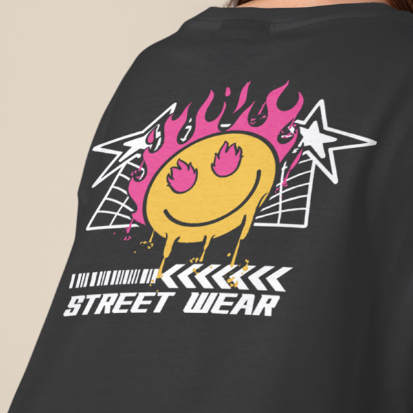 Kinder Hoodie naam en smiley