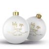 Zwangerschap aankondiging idee met Kerst