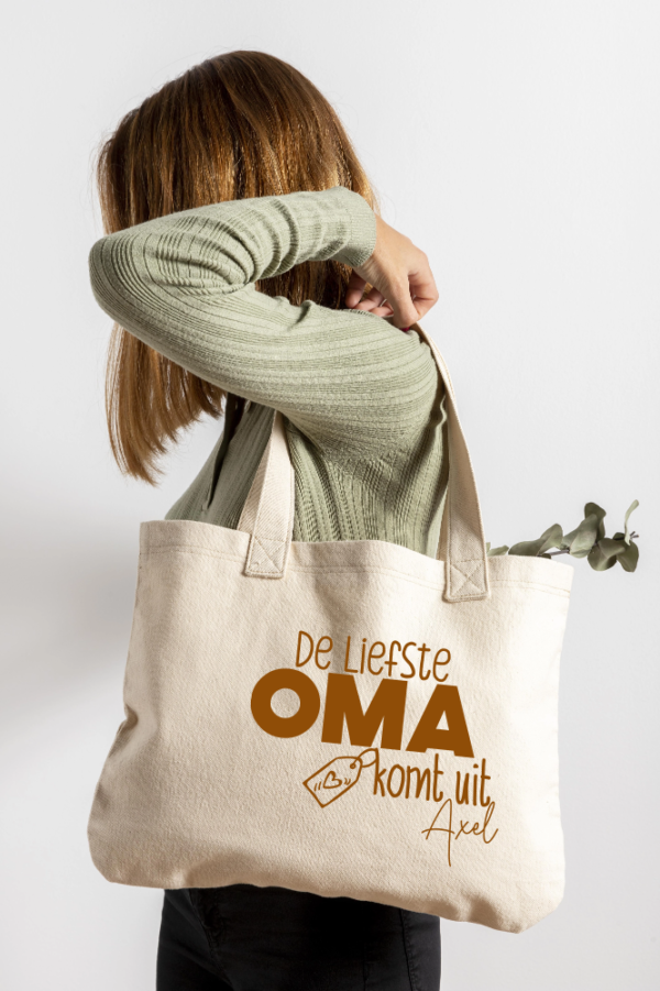 Liefste oma schoudertas (woonplaats