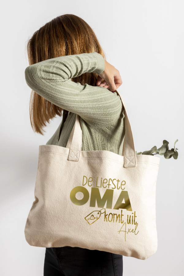 Liefste oma schoudertas (woonplaats
