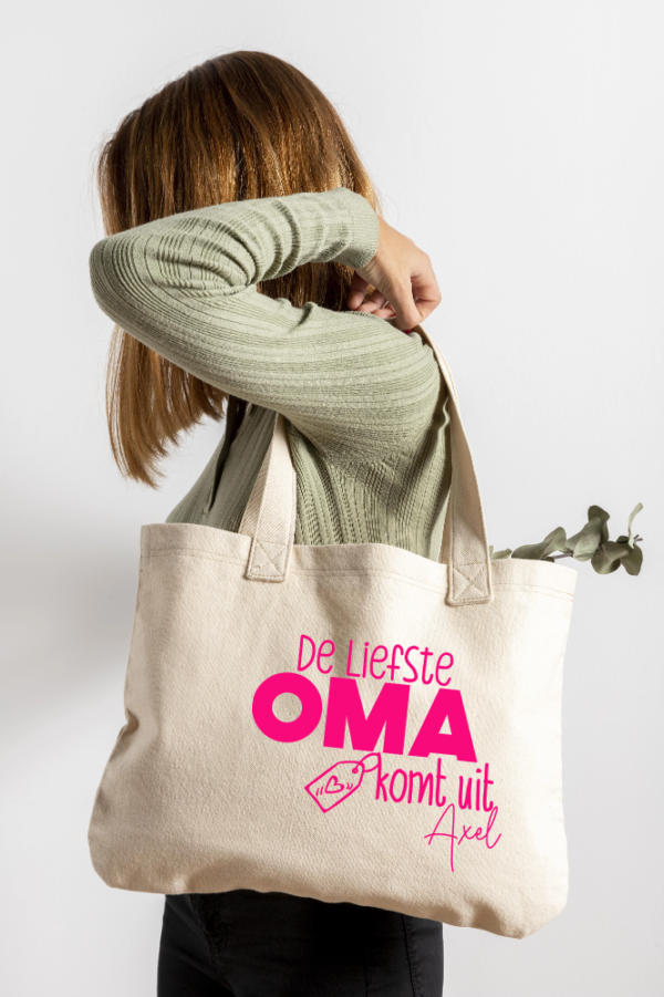 Liefste oma schoudertas (woonplaats