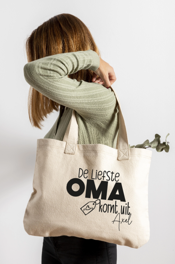 Liefste oma schoudertas (woonplaats