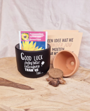 Cadeau afscheid collega 'Good Lucky'