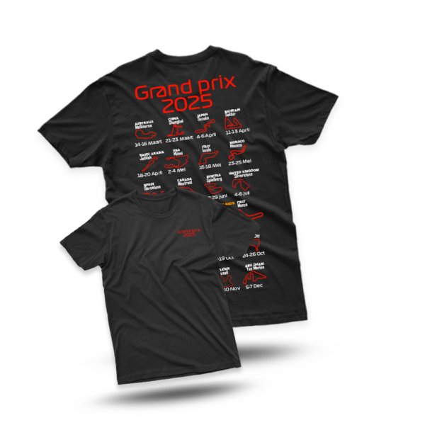 Shirt kinderen Formule 1 2025