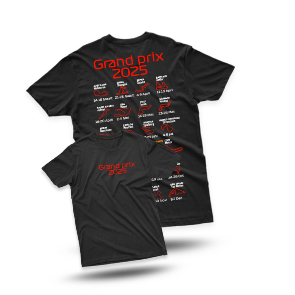 Shirt kinderen Formule 1 2025