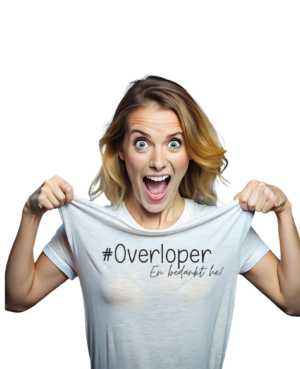 Afscheidscadeau collega Shirt #Overloper