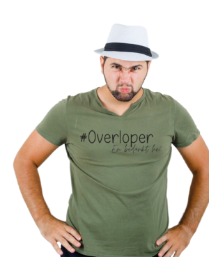 Afscheidscadeau collega Unisex Shirt #Overloper