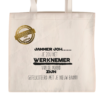 Afscheid collega cadeau tas (jammer joh)