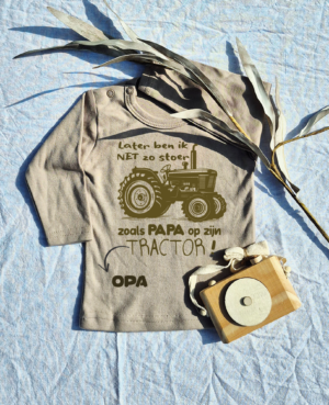 Tractor shirtje papa of opa