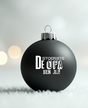 Kerstbal de stoerste OPA